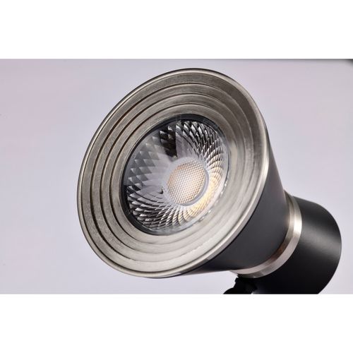 Main product image of 12 Watt LED Cinch Track Head 3000K Matte Black and Brushed Nickel Finish