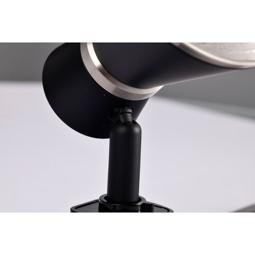 Main product image of 12 Watt LED Cinch Track Head 3000K Matte Black and Brushed Nickel Finish