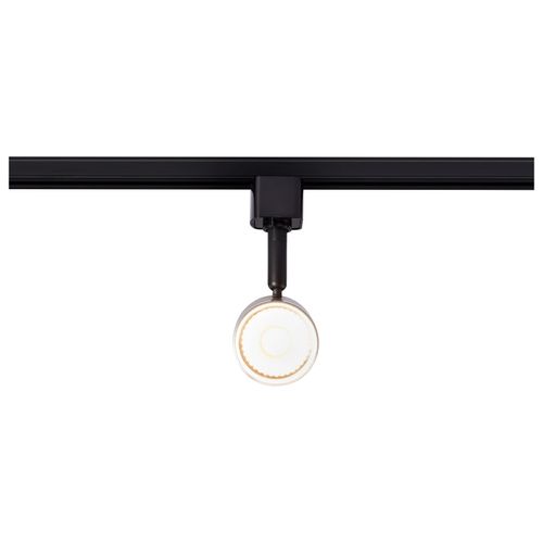 Main product image of 12 Watt LED Small Cylindrical Track Head 3000K Matte Black and Brushed Nickel Finish