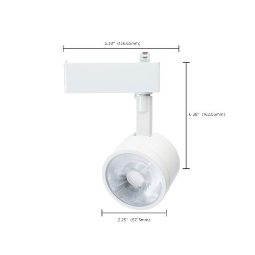 Main product image of 12 Watt LED Track Head Starfish Enabled Round Shape White Finish 120 Volt RGBTW