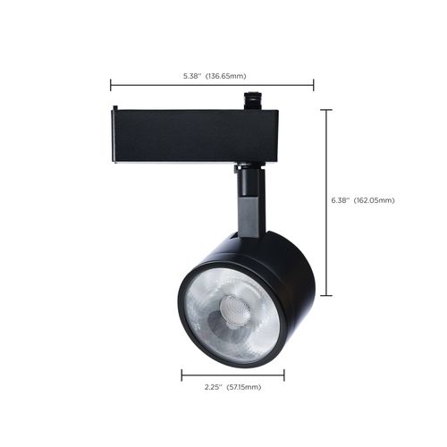 Main product image of 12 Watt LED Track Head Starfish Enabled Round Shape Black Finish 120 Volt RGBTW