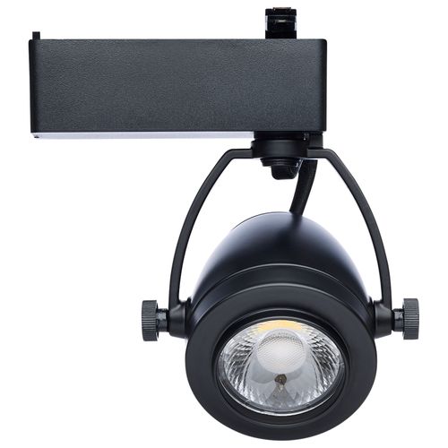 Main product image of 12 Watt LED Track Head Starfish Enabled Pinch Back Black Finish 120 Volt RGBTW