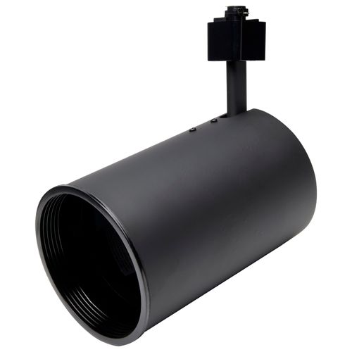 Main product image of 3 Light R30 Straight Cylinder Track Kit 4 foot Track Black