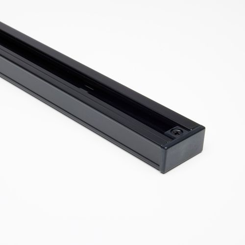 Main product image of 3 Light R30 Straight Cylinder Track Kit 4 foot Track Black