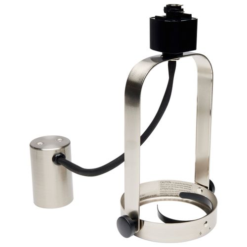 Main product image of 3 Light PAR30 Gimbal Ring Track Kit 4 foot Track Brushed Nickel