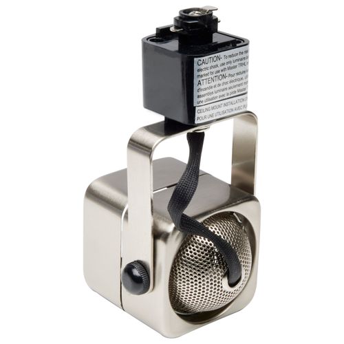 Main product image of 3 Light MR16 Square Track Kit 4 foot Track Line Voltage Brushed Nickel