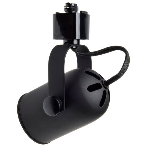 Main product image of 3 Light MR16 Round Back Track Kit 4 foot Track Line Voltage Black