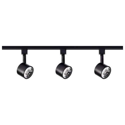 Main product image of Track Lighting Kit 12 Watt LED 3000K 4 foot Track 36 degree Round shape Black finish
