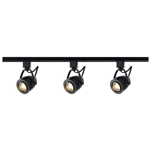 Main product image of Track Lighting Kit 12 Watt LED 3000K 4 foot Track 36 degree Pinch back Black finish