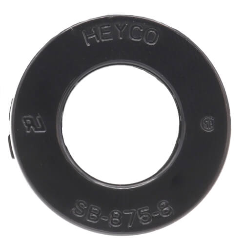 SB8758 Southwire SB8758 1/2" x 1/2" Nylon Knockout Bushing (Box of 100)