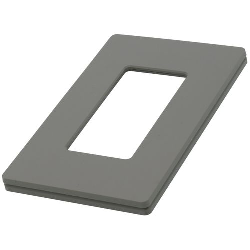 Main product image of Claro 1 Gang Wall Plate for Decorator/Rocker Switches, Satin (Cobblestone)