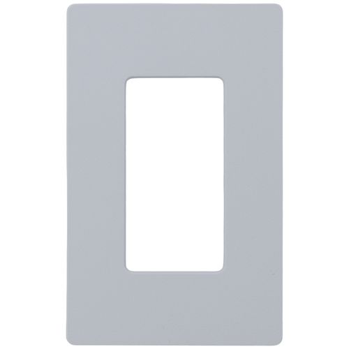 Main product image of Claro 1 Gang Wall Plate for Decorator/Rocker Switches, Satin (Mist)