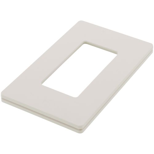 Main product image of Claro 1 Gang Wall Plate for Decorator/Rocker Switches, Satin (Pumice)