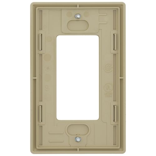 Main product image of Claro 1 Gang Wall Plate for Decorator/Rocker Switches, Satin (Sage)