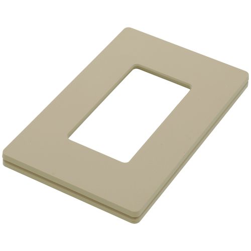 Main product image of Claro 1 Gang Wall Plate for Decorator/Rocker Switches, Satin (Sage)
