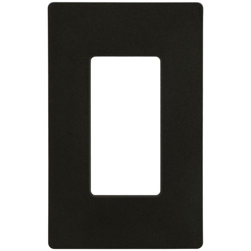 Main product image of Claro 1 Gang Wall Plate for Decorator/Rocker Switches, Satin (Truffle)