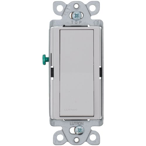 Main product image of Claro On/Off Switch, 15 Amp/Single Pole, w/ Night Light (Architectural White)