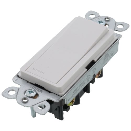 Main product image of Claro On/Off Switch, 15 Amp/Single Pole, w/ Night Light (Architectural White)