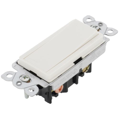 Main product image of Claro On/Off Rocker Switch, 15A 3-Way Satin Color 3-way Switch (Biscuit)