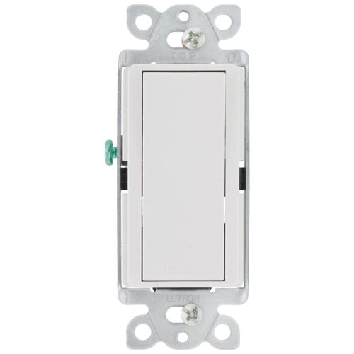 Main product image of Claro On/Off Rocker Switch, 15A 3-Way (Architectural White)