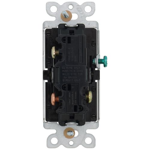Main product image of Claro On/Off Rocker Switch, 15A 3-Way Satin 15a Sw 3way (Truffle)