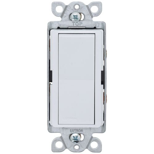 Main product image of Claro On/Off Rocker Switch, 15A 4-Way (Glacier White)