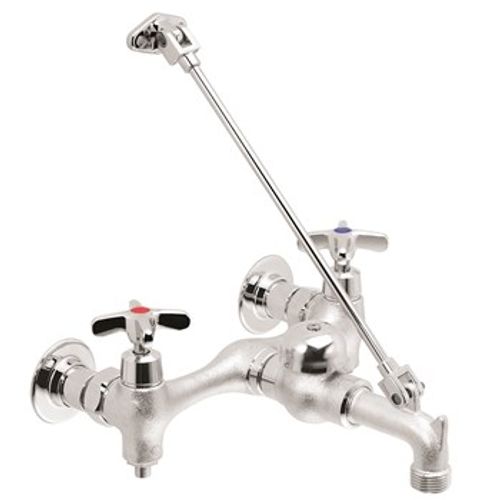 Main product image of Commander 2 Handle Service Sink Faucet (Rough Chrome), SC-5811-RCP