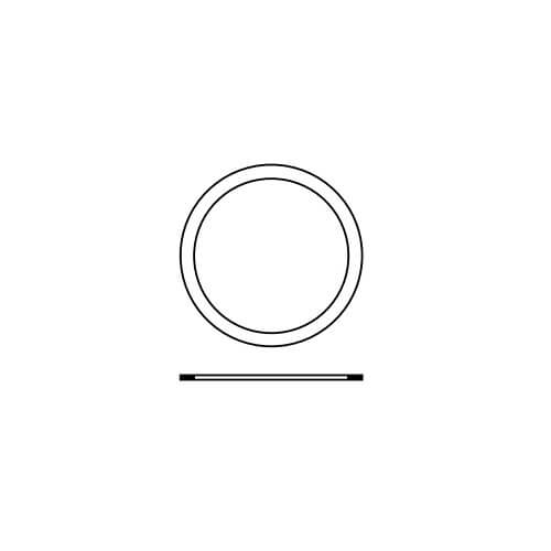 Main product image of 1-1/16" ID x 1-1/4" OD Red Cap Thread Gaskets for Sayco Faucets (Pair)