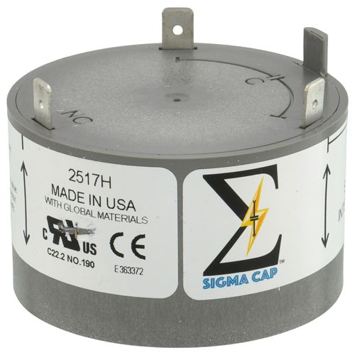 Main product image of 10 MFD Sigma Dual Motor Run Capacitor (370/440V)