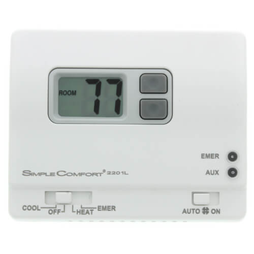 SC2201L - ICM Controls SC2201L - Non-Programmable SimpleComfort ...