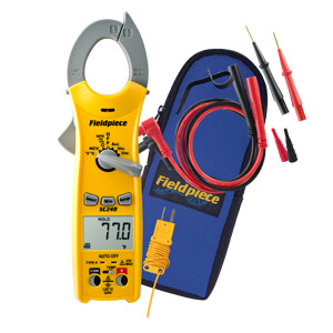 Main product image of SC240, Compact Clamp Meter w/ Temperature