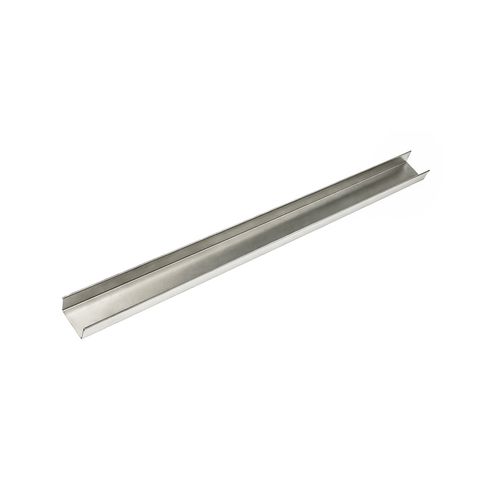 Main product image of 96" Stainless Steel Open Ended Channel for S-AS 65/S-AS 99/S-LTIFAS 65/S-LTIFAS 99 Series (Satin Stainless)