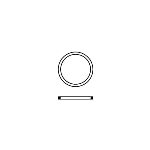 Main product image of 9/16" ID x 11/16" OD White Cap Thread Gasket for Harcraft Faucets (10/Bag)