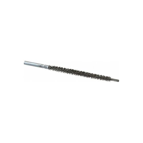 Main product image of 1/4" Dia Stainless Steel Bristles Double Stem/Spiral Tube Brush 4-3/4" OAL, 43802
