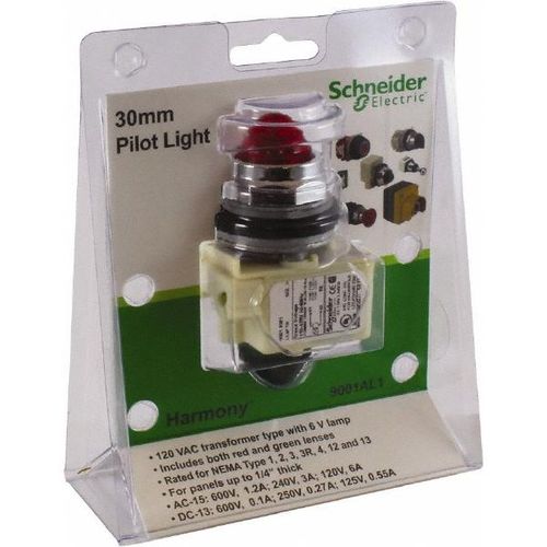 Main product image of Push-Button Switch, 30 mm Mounting Hole Dia, 9001AL1