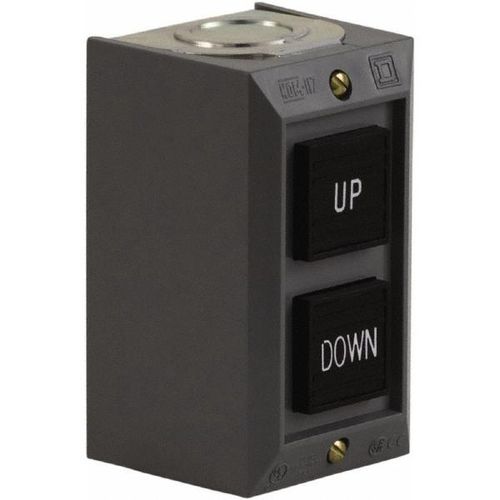 Main product image of Push-Button Control Station, Momentary, 2NO, Up & Down 2 Pushbutton Operators, Projecting Operator, 1 NEMA Rating, 9001BG208