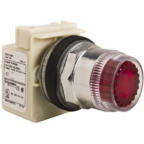 Main product image of Push-Button Switch, 30 mm Mounting Hole Dia, Momentary, 600V, 9001K1L1R