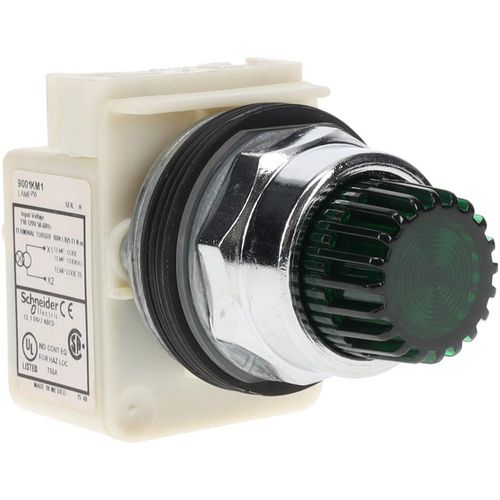 Main product image of Push-Button Switch, 30 mm Mounting Hole Dia, Momentary, 600V, 9001K2L1G