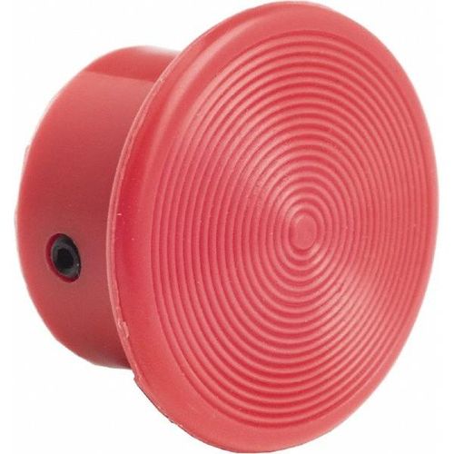 Main product image of Extended Mushroom Head Pushbutton Switch 1-3/8" Screw-On Knob Red, Round Button, Nonilluminated, 9001K92R