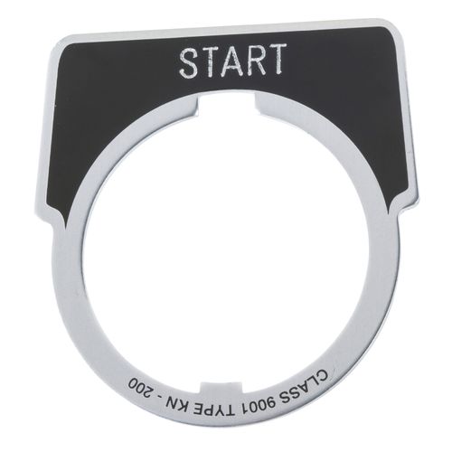 Main product image of Push Button, 30mm, Black, 9001KN201