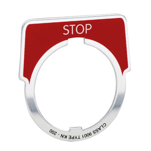Main product image of Push Button, 30mm, Red, 9001KN202