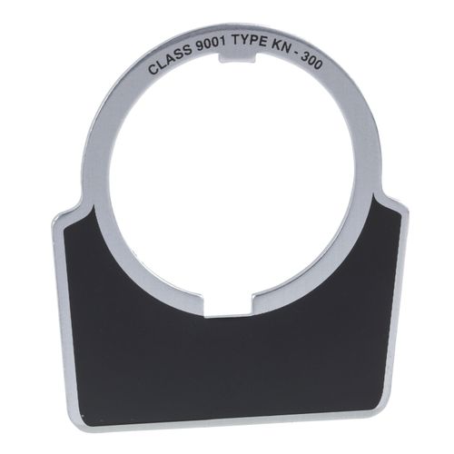 Main product image of Push Button, 30mm, Black, 9001KN300