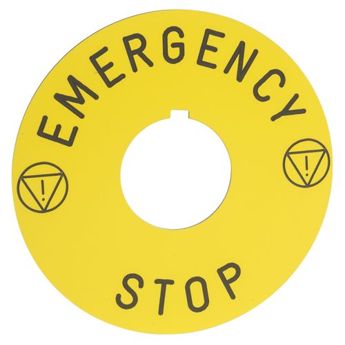 Main product image of Push Button, 30mm, Yellow, 9001KN9330