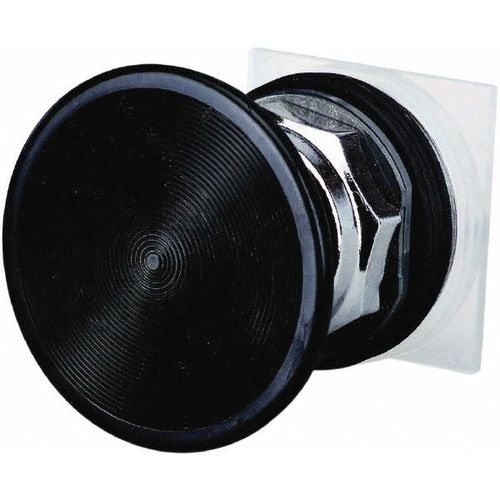 Main product image of Push-Button Switch, 30 mm Mounting Hole Dia, Momentary, Black Pushbutton, Momentary, 9001KR25B