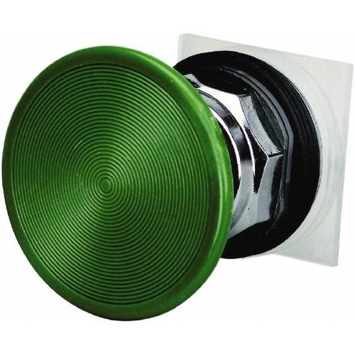 Main product image of Push-Button Switch, 30 mm Mounting Hole Dia, Momentary, Green Pushbutton, Momentary, 9001KR25G