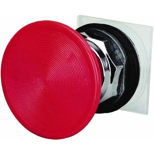 Main product image of Push-Button Switch, 30 mm Mounting Hole Dia, Momentary, Red Pushbutton, Momentary, 9001KR25R
