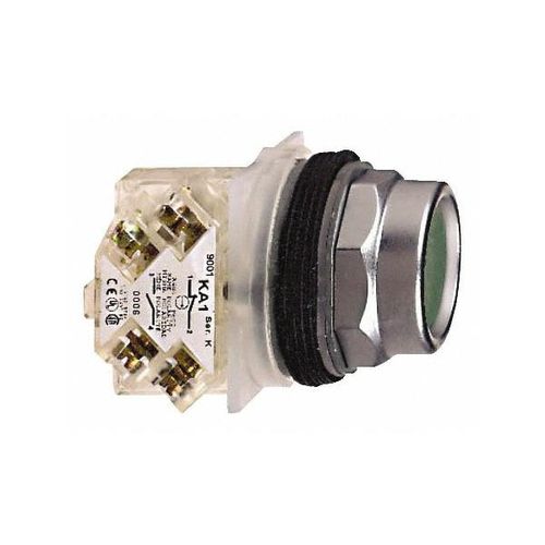 Main product image of Push-Button Switch, 30 mm Mounting Hole Dia, Momentary, NO, 600VAC, 9001KR2GH5