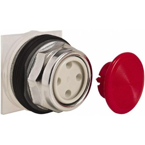 Main product image of Push-Button Switch, 30 mm Mounting Hole Dia, Momentary, 600V, 9001KR4R