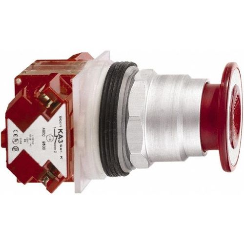 Main product image of Push-Button Switch, 30 mm Mounting Hole Dia, Maintained, NC, 600VAC, 9001KR9RH6
