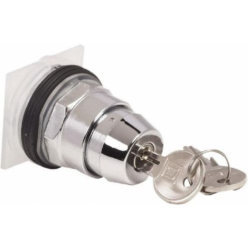 Main product image of Selector Switch, 2 Positions, Maintained (MA), 600V, Black Knob & Push Button, 9001KS11K2